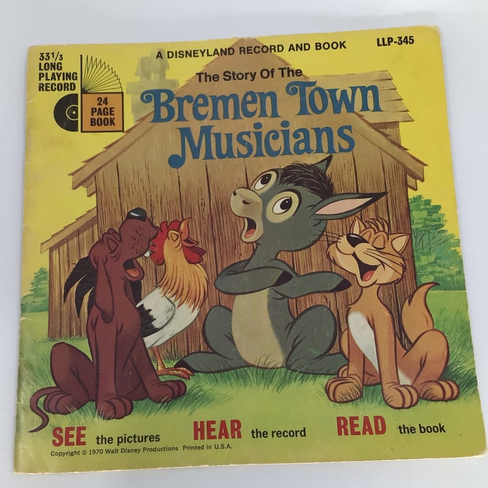 Bremen town musicians- story book only